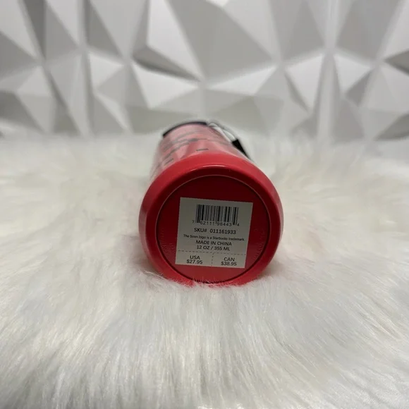 🎀Starbucks Pixelated Pink Tumbler with Dark Blue Lid - Picture 8 of 8